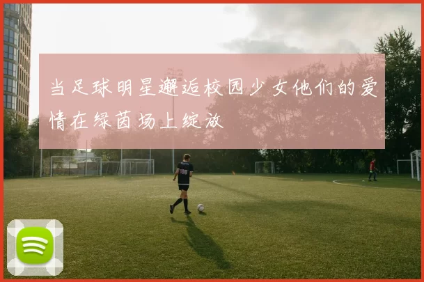 当足球明星邂逅校园少女他们的爱情在绿茵场上绽放